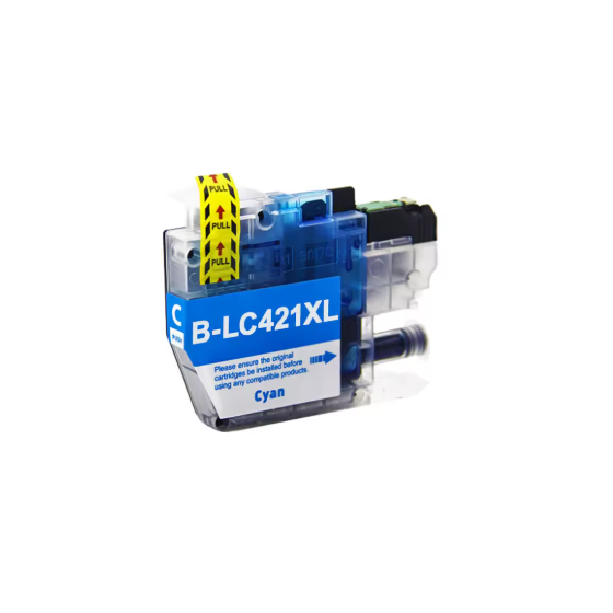 Compatible Brother LC421XL Cyan Cartucho de Tinta LC421XLC