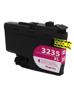 Tinta Compatible Pigmentada BROTHER LC3235XL LC3233 Magenta