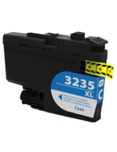 Tinta Compatible Pigmentada BROTHER LC3235XL / LC3233 Cyan