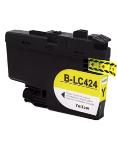 Compatible Brother LC-424 Amarillo Cartucho de Tinta LC424Y