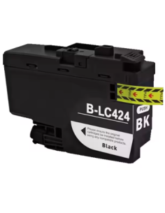 Compatible Brother LC-424 Negro Cartucho de Tinta LC424BK