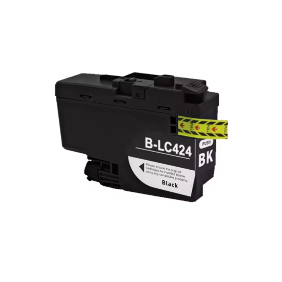 Compatible Brother LC-424 Negro Cartucho de Tinta LC424BK
