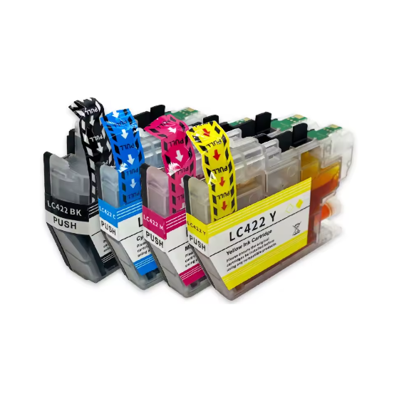 Compatible Brother LC422XL Pack de 4 Cartuchos Tinta LC422XL