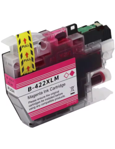 Compatible Brother LC-422XL Magenta Cartucho Tinta LC422XL