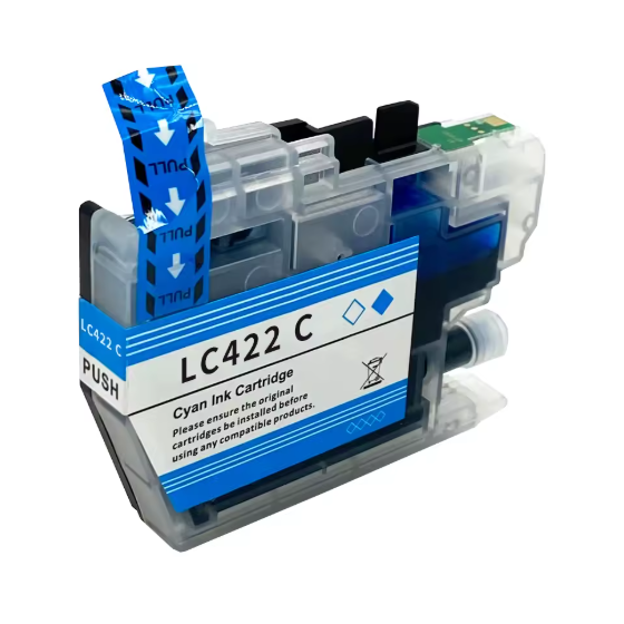 Compatible Brother LC-422XL Cyan Cartucho de Tinta LC422 XL