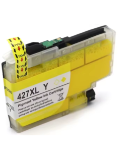 Compatible Brother LC427XL Amarillo Cartucho de Tinta LC427