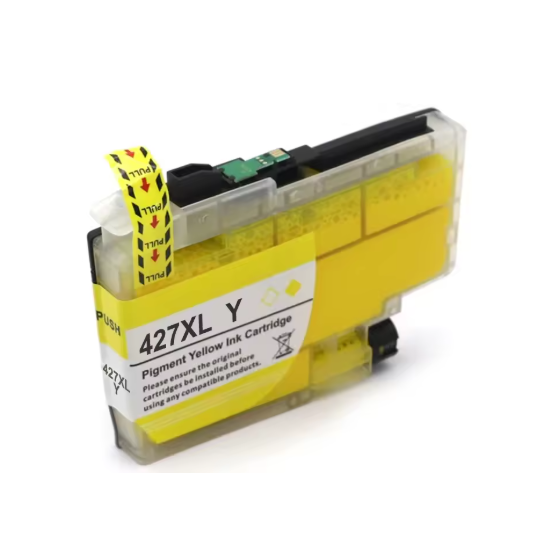 Compatible Brother LC427XL Amarillo Cartucho de Tinta LC427