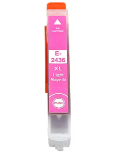 EPSON T2436 (24XL) MAGENTA LIGHT CARTUCHO DE TINTA GENERICO C13T24364010.0
