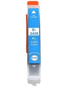 EPSON T2435 (24XL) CYAN LIGHT CARTUCHO DE TINTA GENERICO C13T24354010.0