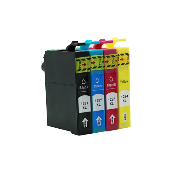 Pack 4 x Tinta Compatible EPSON T1291 / T1292 / T1293 T1294