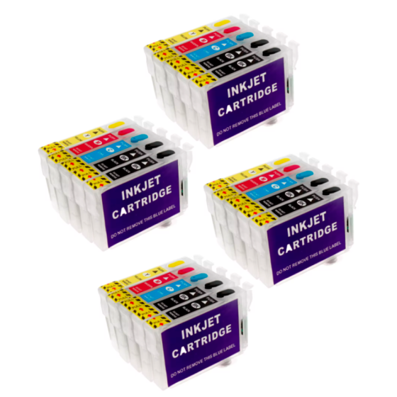 Pack 20 x Tinta Compatible T1281 / T1282 / T1283 / T1284