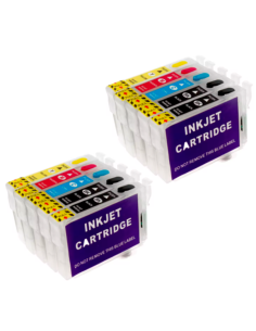 Pack 4 x Tinta Compatible  EPSON T1281 / T1282 / T1283 T1284
