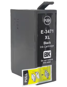 Compatible Tinta EPSON T3471 / T3461 34XL Negro C13T34714010