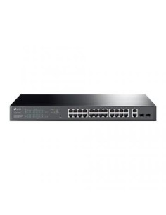 TP-LINK TL-SG1428PE switch Gestionado Gigabit Ethernet (10/100/1000) Energía sobre Ethernet (PoE) 1U Negro