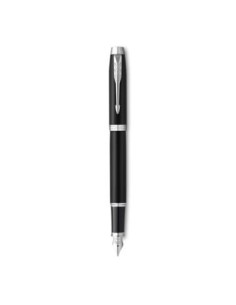 PLUMA IM NEGRO CUERPO MATE/CROMADO PARKER 2143638