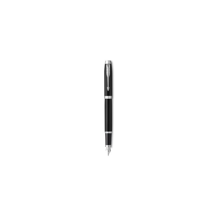 PLUMA IM NEGRO CUERPO MATE/CROMADO PARKER 2143638