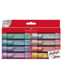 PACK 8 MARCADORES TEXTLINER 1546 FABER CASTELL 154689