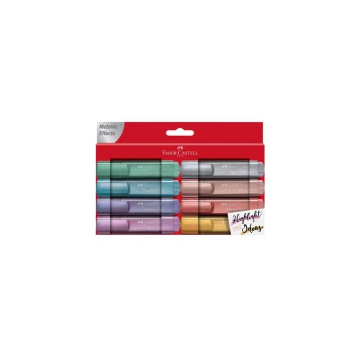 PACK 8 MARCADORES TEXTLINER 1546 FABER CASTELL 154689