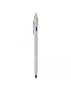 BOLÍGRAFO RENEW CUERPO METAL TINTA AZUL BIC 997202