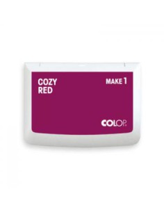 TAMPÓN MAKE1 COLOR ROJO ACOJEDOR 50X90 MM COLOP 155114