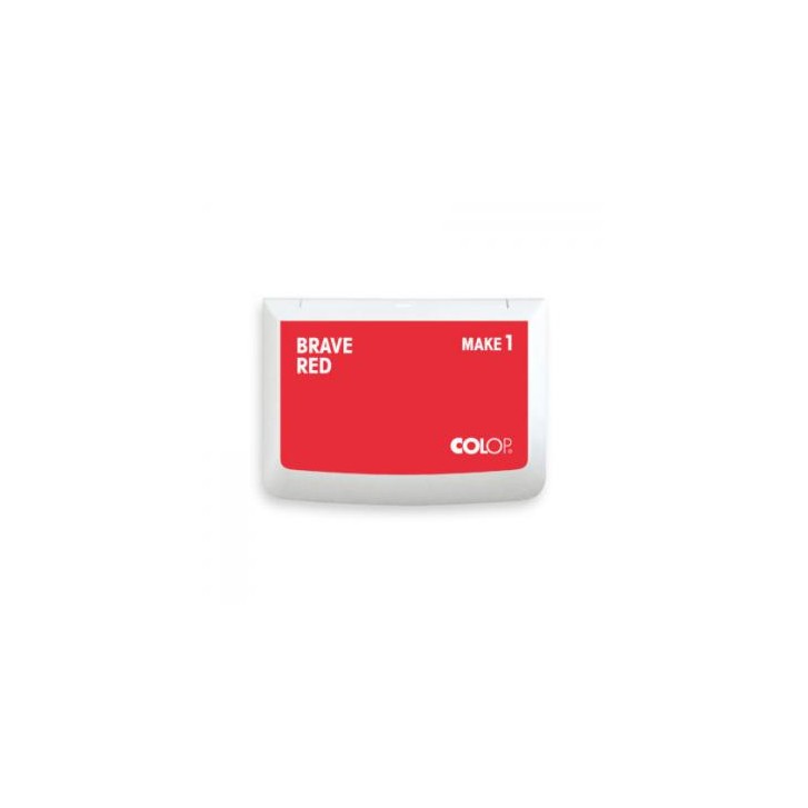 TAMPÓN MAKE1 COLOR ROJO VALIENTE 50X90 MM COLOP 155111