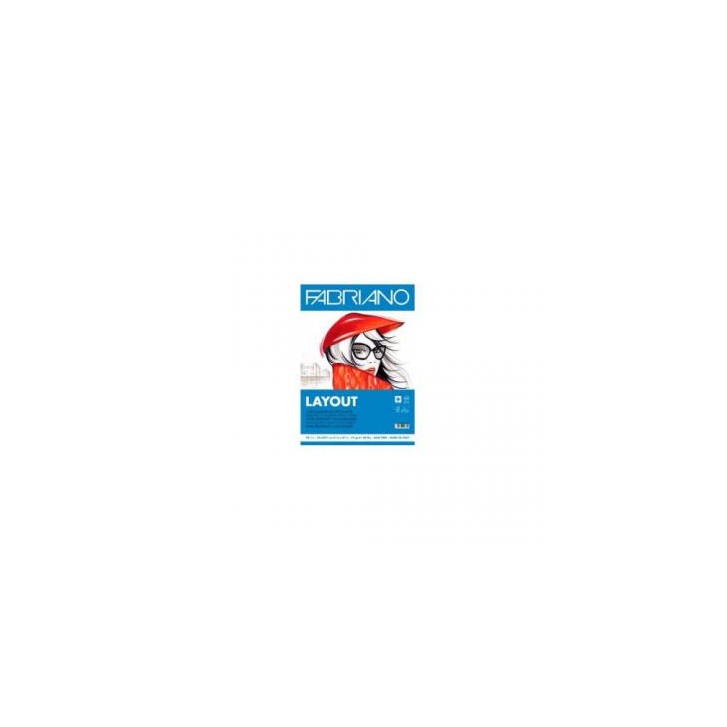 BLOC LISO ENCOLADO A3 70HOJAS 75 GR TODO TIPO TINTAS FABRIANO F19100506