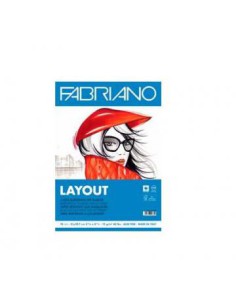 BLOC LISO ENCOLADO A4 70HOJAS 75 GR TODO TIPO TINTAS FABRIANO F19100505