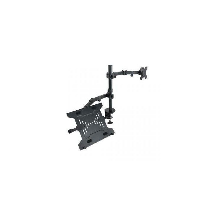 TooQ Soporte de mesa para pantalla 13"-32" y portátil