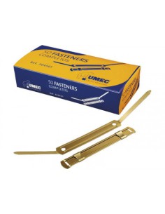 CAJA 100 FASTENER METAL DORADO U304401 UMEC