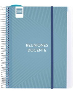 LIBRETA REUNIONES DOCENTE 1/4 ESPAÑOL FINOCAM 5340800 ATEMPORAL