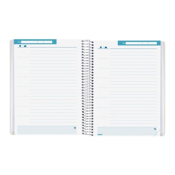 PLANIFICADOR CLASES DOCENTE 1/4 1 DÍA PÁGINA ESPAÑOL FINOCAM 5340600 ATEMPORAL