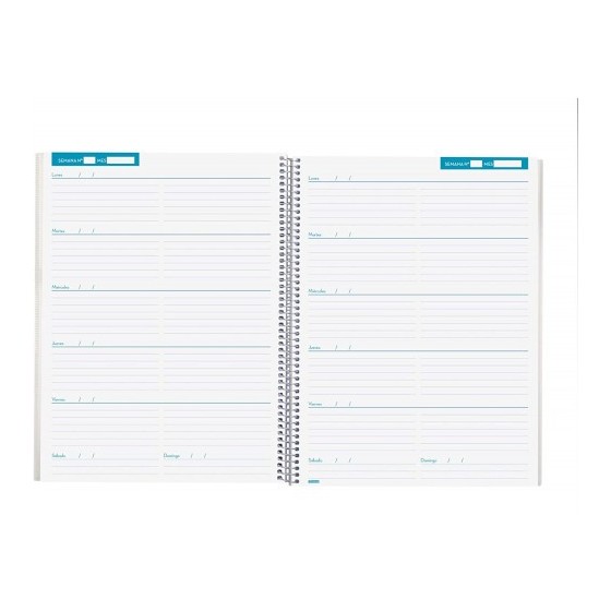 CUADERNO-AGENDA,2 CURSO DOCENTE 230X310 SEMANA PÁGINA ESPAÑOL FINOCAM 5340200
