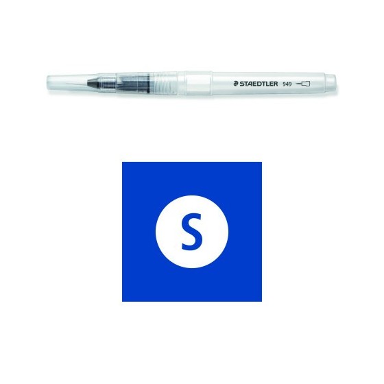 BLÍSTER CON UN PINCEL REDONDO FINO STAEDTLER 949 BK-1-C