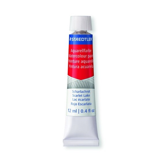ESTUCHE DE CARTÓN CON 24 TUBOS DE ACUARELAS, COLORES SURTIDOS STAEDTLER 8880 C24