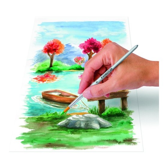 ESTUCHE DE CARTÓN CON 24 TUBOS DE ACUARELAS, COLORES SURTIDOS STAEDTLER 8880 C24