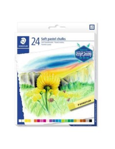 Staedtler 2430 Pintura al pastel Suave Multicolor 24 pieza(s)
