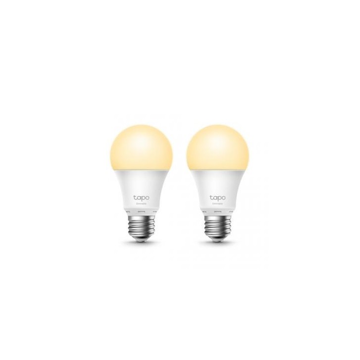 Tapo L510E(2-pack) Bombilla inteligente 8,7 W Metálico, Blanco Wi-Fi