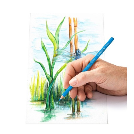 ESTUCHE METÁLICO CON 12 LÁPICES, COLORES SURTIDOS STAEDTLER 146C M12