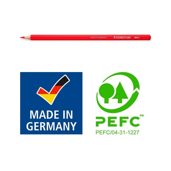 ESTUCHE METÁLICO CON 12 LÁPICES, COLORES SURTIDOS STAEDTLER 146C M12