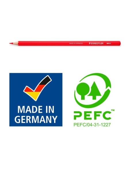 ESTUCHE METÁLICO CON 12 LÁPICES, COLORES SURTIDOS STAEDTLER 146C M12