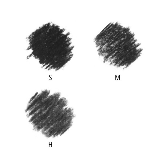 BLÍSTER CON 3 LÁPICES (1 X 100C-S, 100C-M Y 100C-H + 1 DIFUMINADOR STAEDTLER 100C SBK4