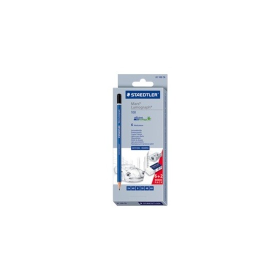 ESTUCHE DE CARTÓN CON SUTIDO DE INTRUMENTOS DE DIBUJO ARTÍSTICO GAMA DESIGN JOURNEY STAEDTLER 61 100 C6