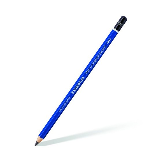 BLÍSTER CON 3 LÁPICES, GRADUACIONES 4B, 6B Y 8B + PINCEL Nº 8 STAEDTLER 100A SBK4