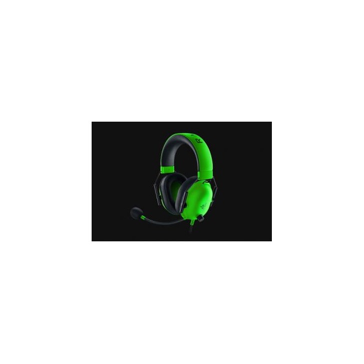Razer BlackShark V2 X Auriculares Alámbrico Diadema Juego Verde, Negro