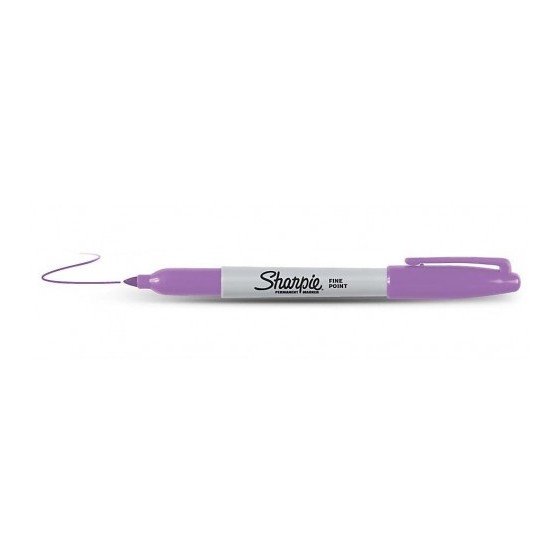 MARCADOR FINE FRAMBUESA SHARPIE 2025039 (x12 unidades)