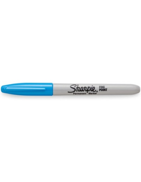 MARCADOR FINE AZUL BRILLANTE SHARPIE 2025038 (x12 unidades)