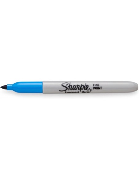 MARCADOR FINE AZUL BRILLANTE SHARPIE 2025038 (x12 unidades)