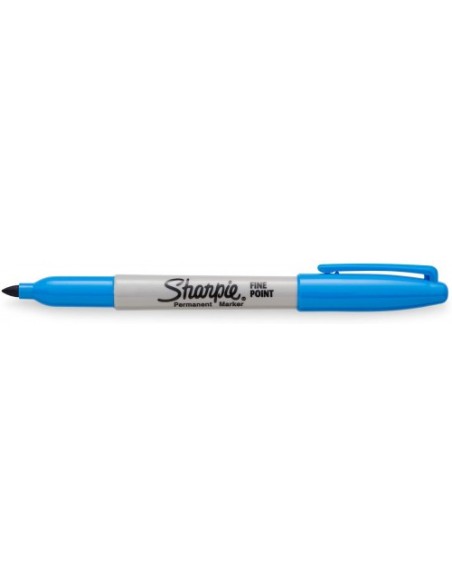 MARCADOR FINE AZUL BRILLANTE SHARPIE 2025038 (x12 unidades)