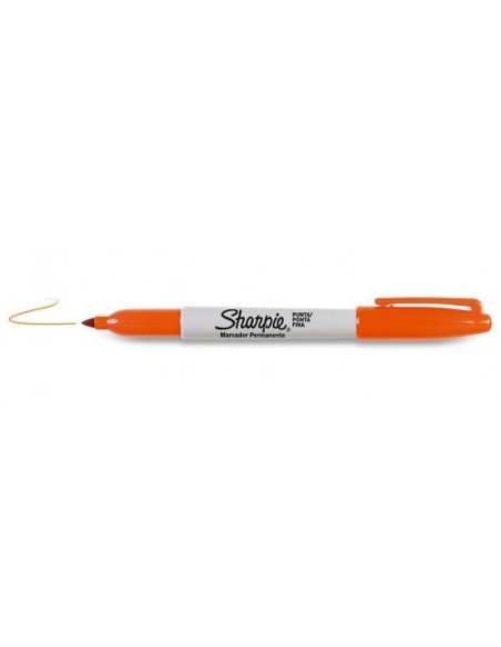 MARCADOR FINE NARANJA SHARPIE 2025036 (x12 unidades)