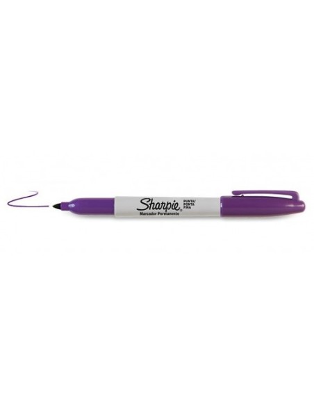 MARCADOR FINE MORADO SHARPIE 2025034 (x12 unidades)